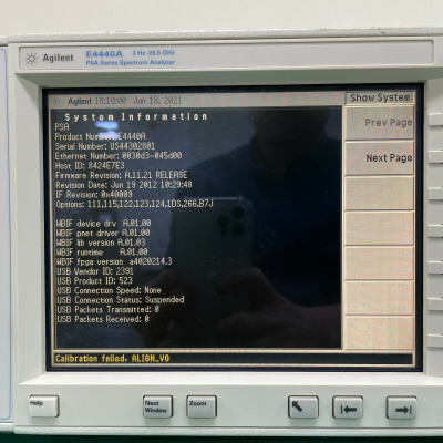 Анализатор спектра серии PSA Agilent E4440A